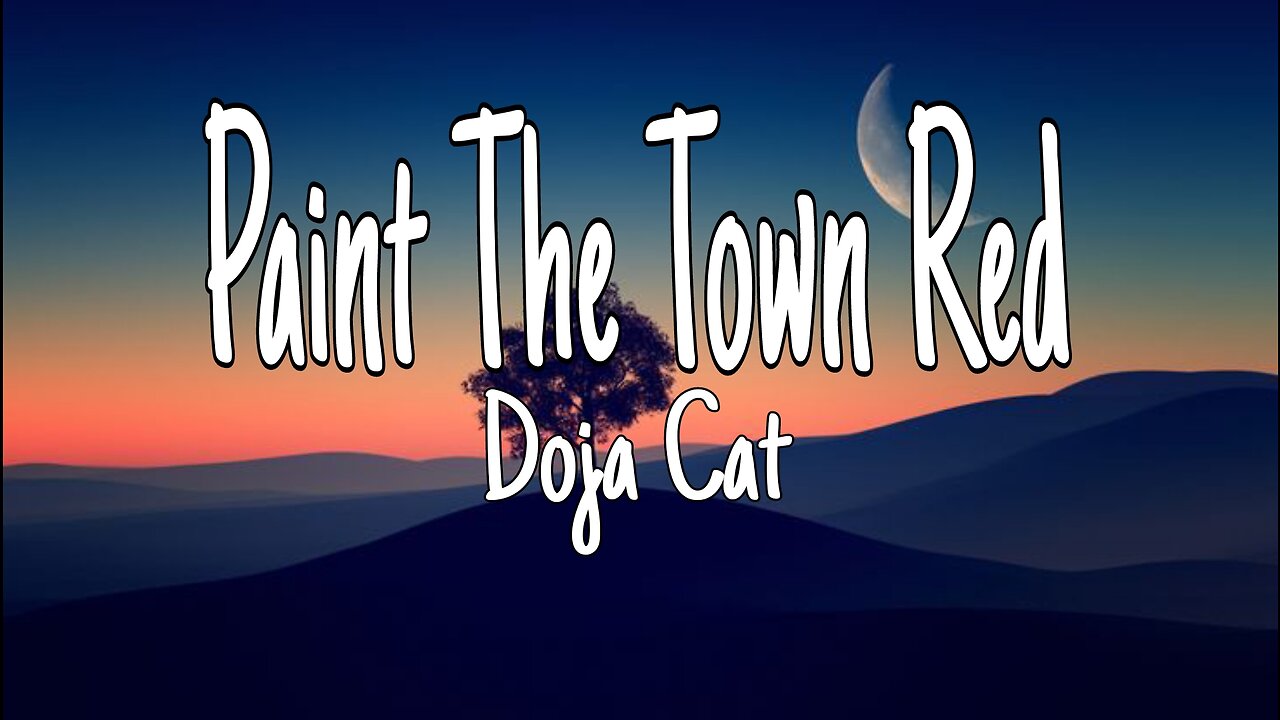 Doja Cat - Paint The Town Red | Lyrics (Official Video) English Song