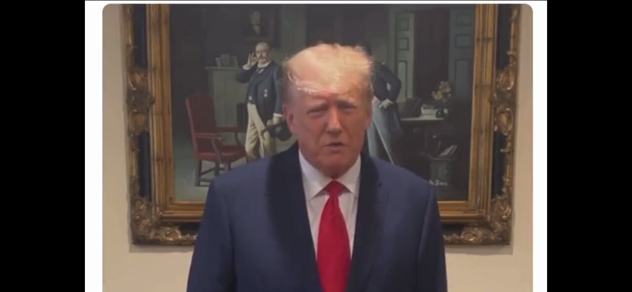 BREAKING NEWS : TRUMP RESPONSE TO DOJ DOCUMENT INDICTMENT