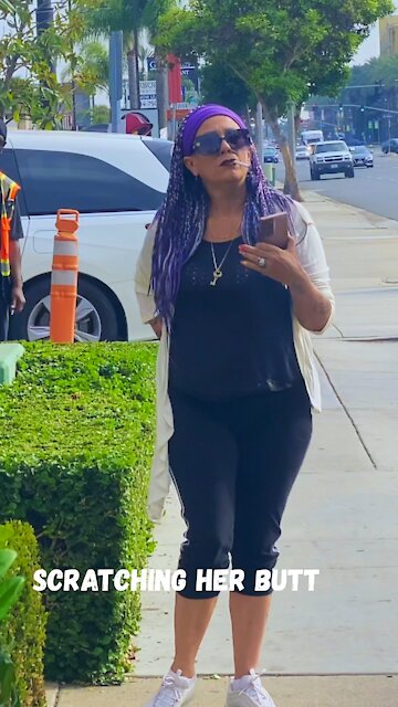 Transracial Lady Crashes Our Mask Protest!