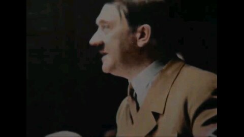 Hitler on war with France, Britain, & America.