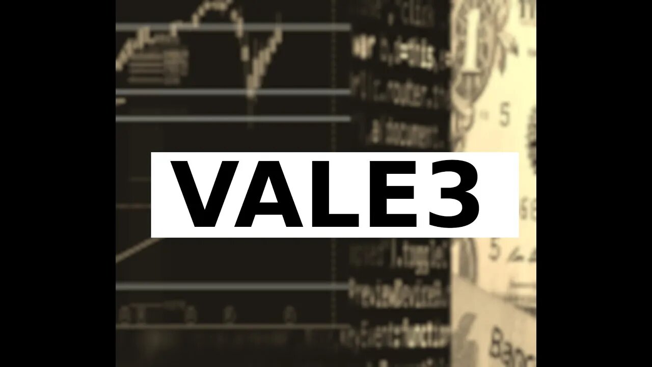 VALE3: Mercado animado...