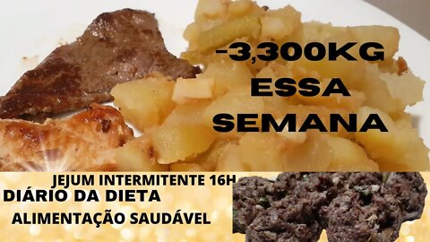 DIÁRIO DA DIETA #14-PESO CONTINUA BAIXANDO- PESO ATUAL