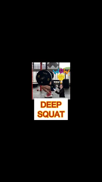 WHY DEEP SQUAT #shorts #youtubeshorts