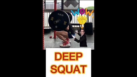 WHY DEEP SQUAT #shorts #youtubeshorts