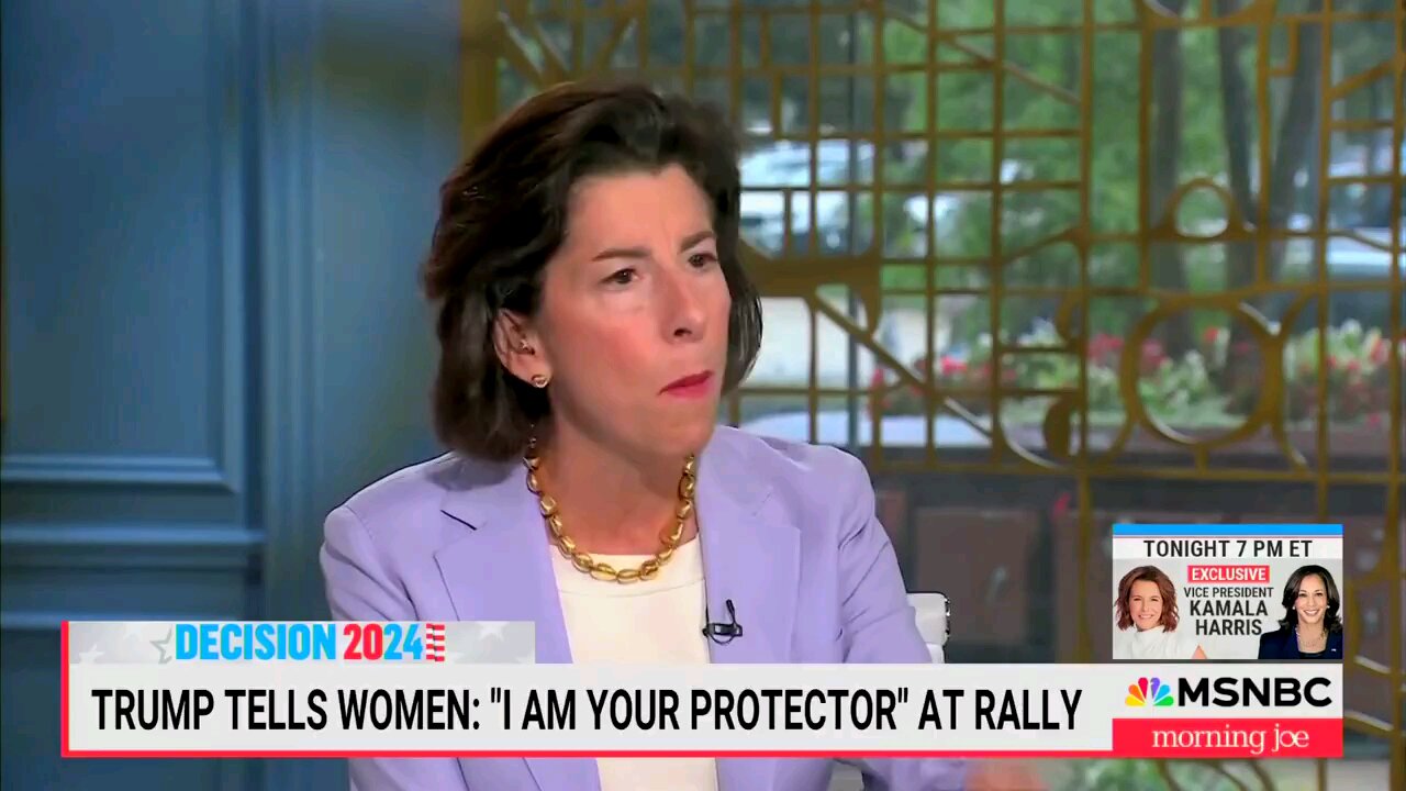 Biden’s Secretary of Commerce on MSNBC Openly Calling for President Trump to be "EXTINGUISHED"