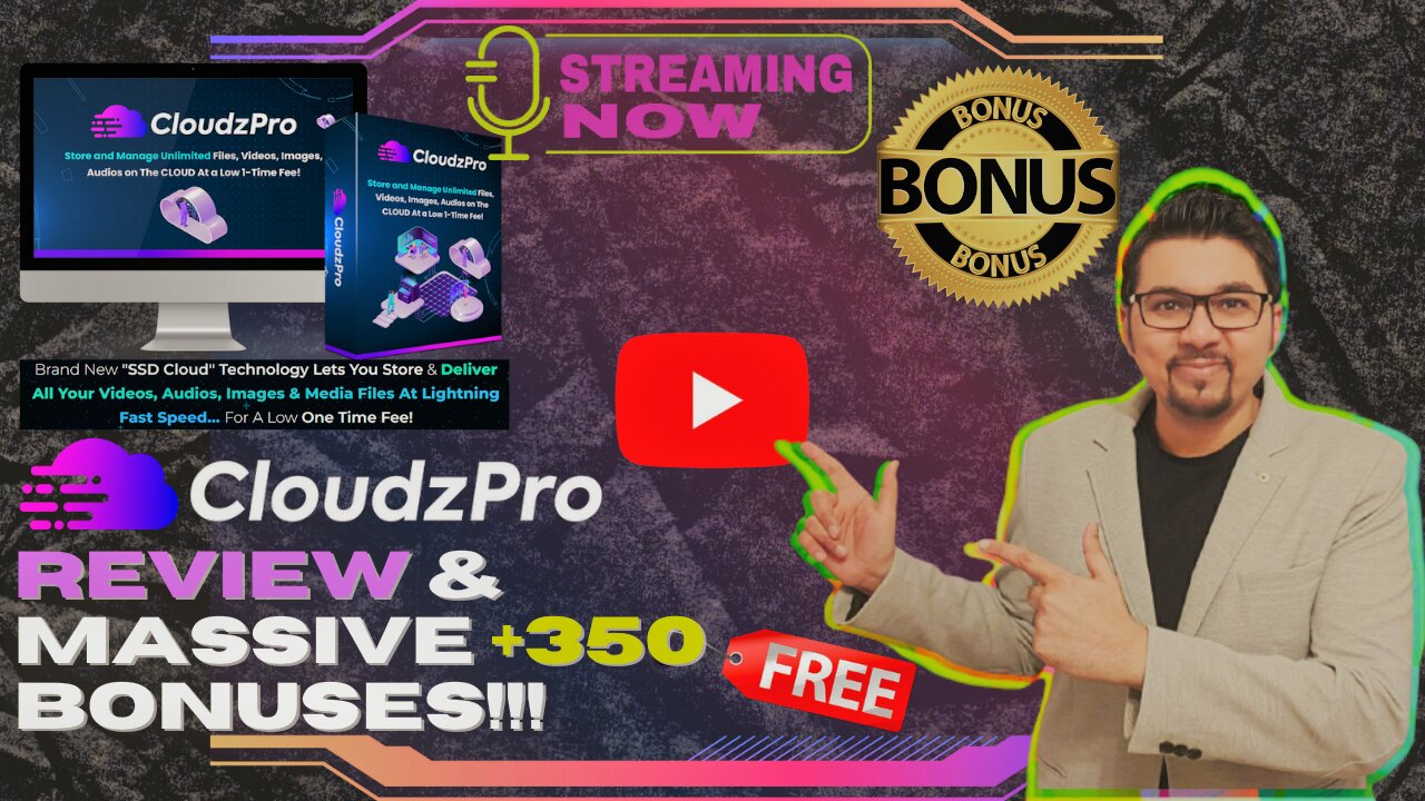 CloudZPro Review⚡📲Store, Backup, Share & Host UNLIMITED Files, Images & Videos💻⚡FREE +350 Bonuses💲💰💸