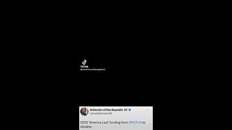 America Last Biden Admin funding to Ukraine