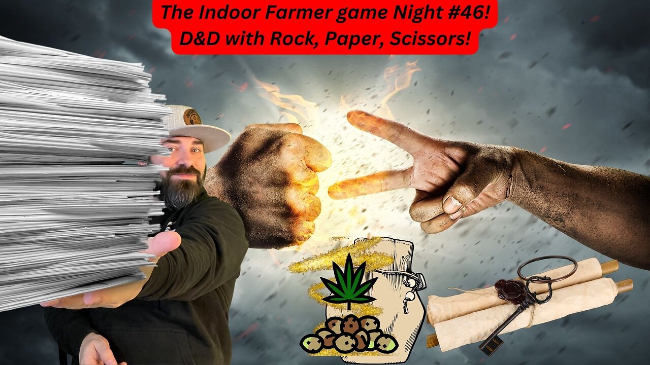 The Indoor Farmer Game Night #46! Let's Play Rock Paper Scissors!