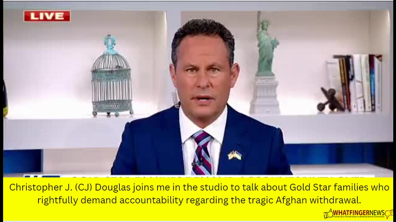 Christopher J. (CJ) Douglas joins me in the studio to talk about Gold Star families