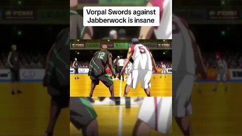 Vorpal Swords against Jabberwock is insane 🥶 #anime #kurokonobasket #fyp