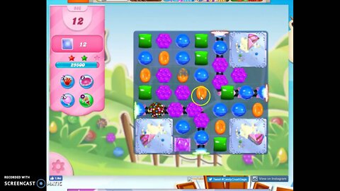 Candy Crush Level 986 Audio Talkthrough, 3 Stars 0 Boosters