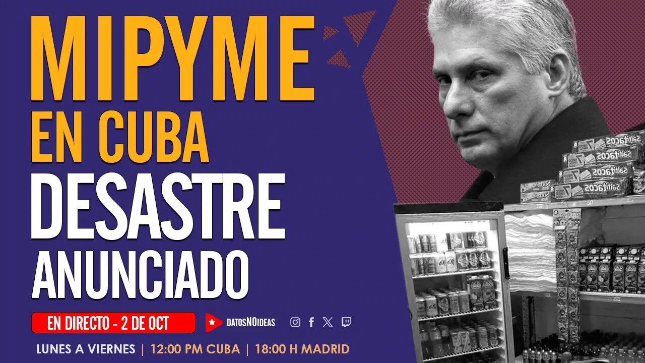 MIPYME en Cuba desastre anunciado | Programa de hoy 2 de Oct