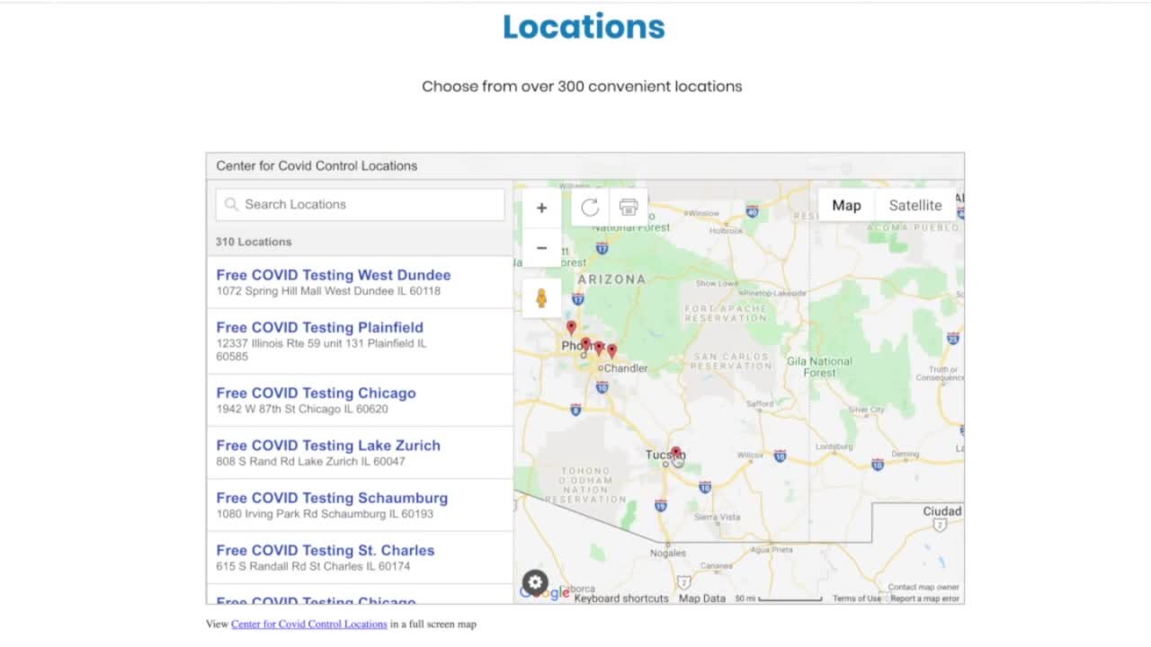 Tucson COVID testing site closing temporarily as company faces scrutiny