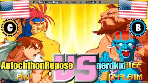 X-Men vs. Street Fighter (AutochthonRepose Vs. nerdkid) [U.S.A. Vs. U.S.A.]