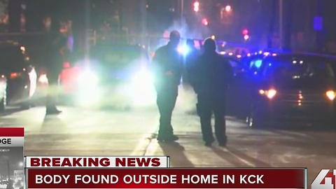 Body found outside home in KCK
