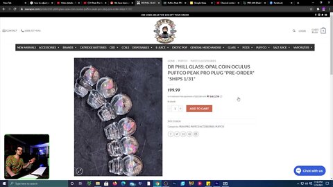 ZeeVapor Puffco Peak Pro Oculus Plug Preorders available! shipping 1/31/21! Sezzle Available!
