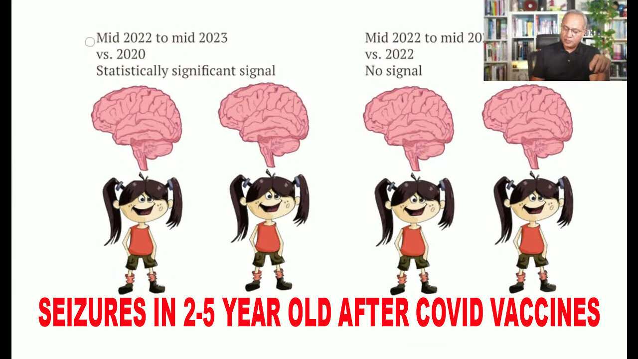 FDA Finds Seizures Signal in 2-5 Year Old After COVID-19 mRNA Vaccines