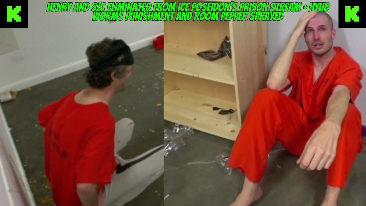 SJC AND HENRY ELMINATED FROM ICE POSEIDON'S PRISON STREAM #kickstreaming #iceposeidon