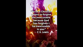 What Being Christian Means! * C. S. Lewis * Christian Quotes