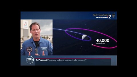 Thomas Pesquet et le voyage sur la lune