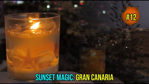 Candle at Sunset | Gran Canaria’s Golden Hour Magic! 🌅🕯️