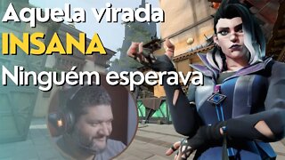 QUANDO TUDO PARECIA PERDIDO - VIRA INSANA (GAME PLAY COM SEGUIDORES) #valorant