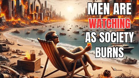 Men are Watching as Society Burns Down Around Them