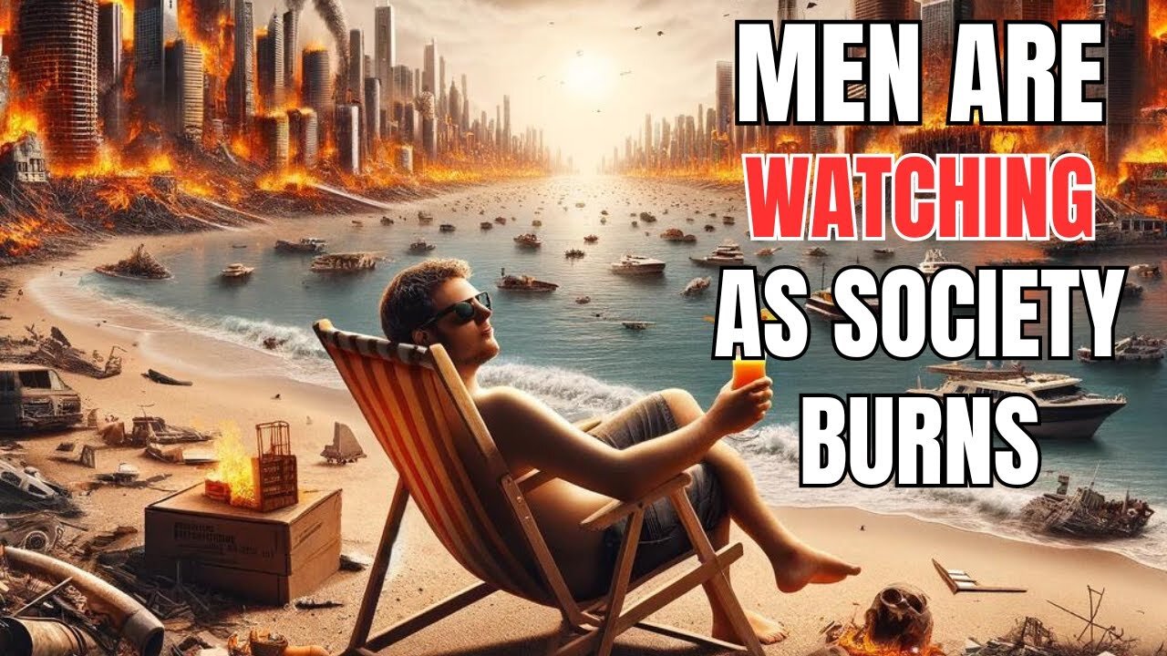 Men are Watching as Society Burns Down Around Them