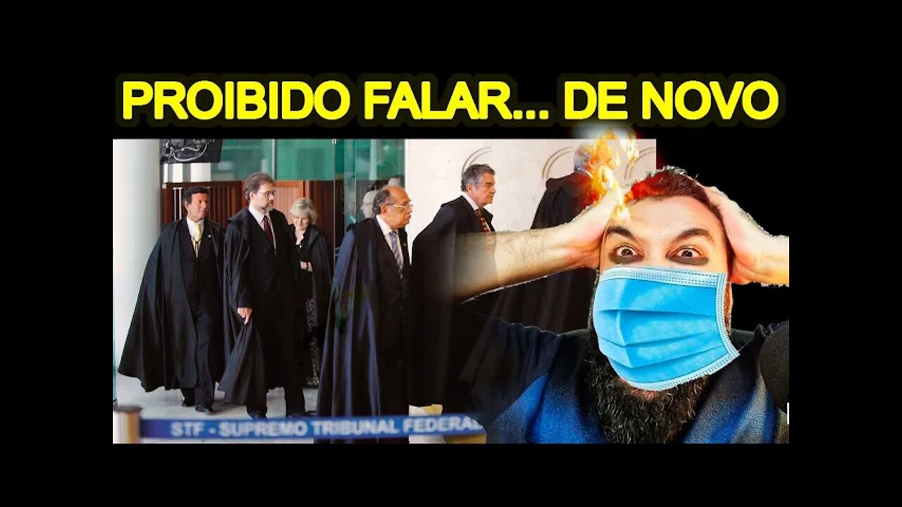 STF PROÍBE identificação de """"""ANTIFASCISTAS"""""