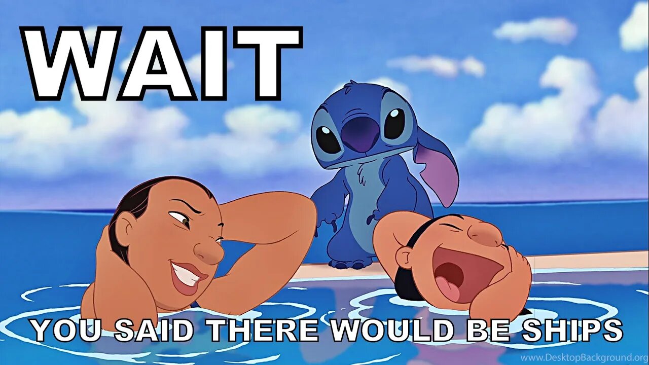 Lilo and Stitch exclusively belongs to Disney, and I would never even hint at maligning The Mouse