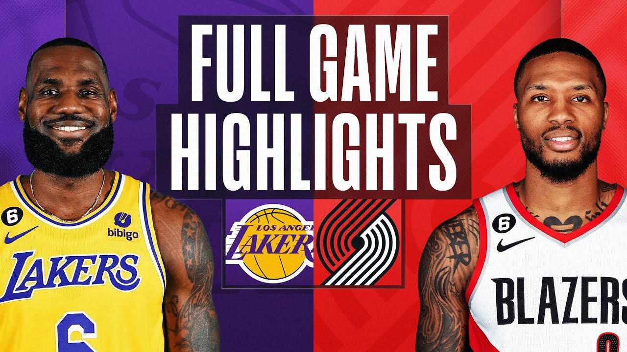 LAKERS at TRAIL BLAZERS | FULL GAME HIGHLIGHTS | January 22, 2023