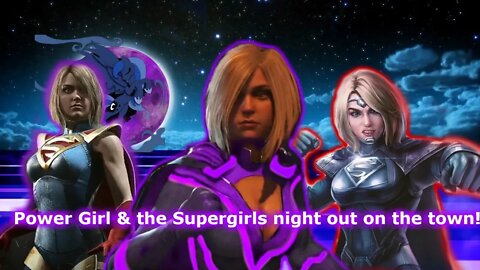 Power Girl & 2 Supergirls take on the arenas!