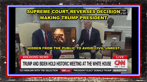 Supreme Court Reverses Brunson Case Making Trump the President - Military Hiding This From Public