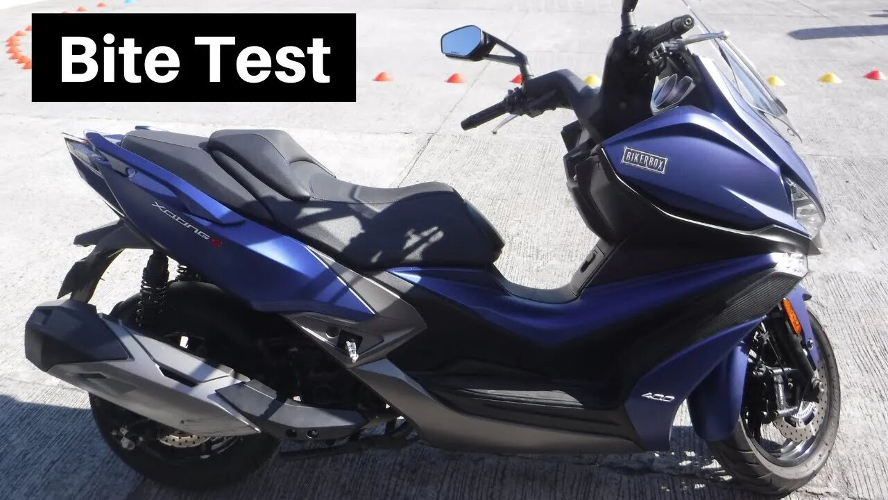 Kymco Xciting 400 S '20 | Bite Test