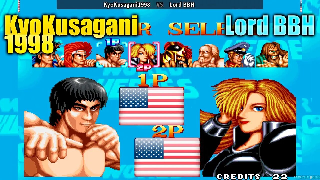 World Heroes (KyoKusagani1998 Vs. Lord BBH) [U.S.A. Vs. U.S.A.]