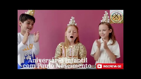 Aniversário infantil com Paulo Nascimento