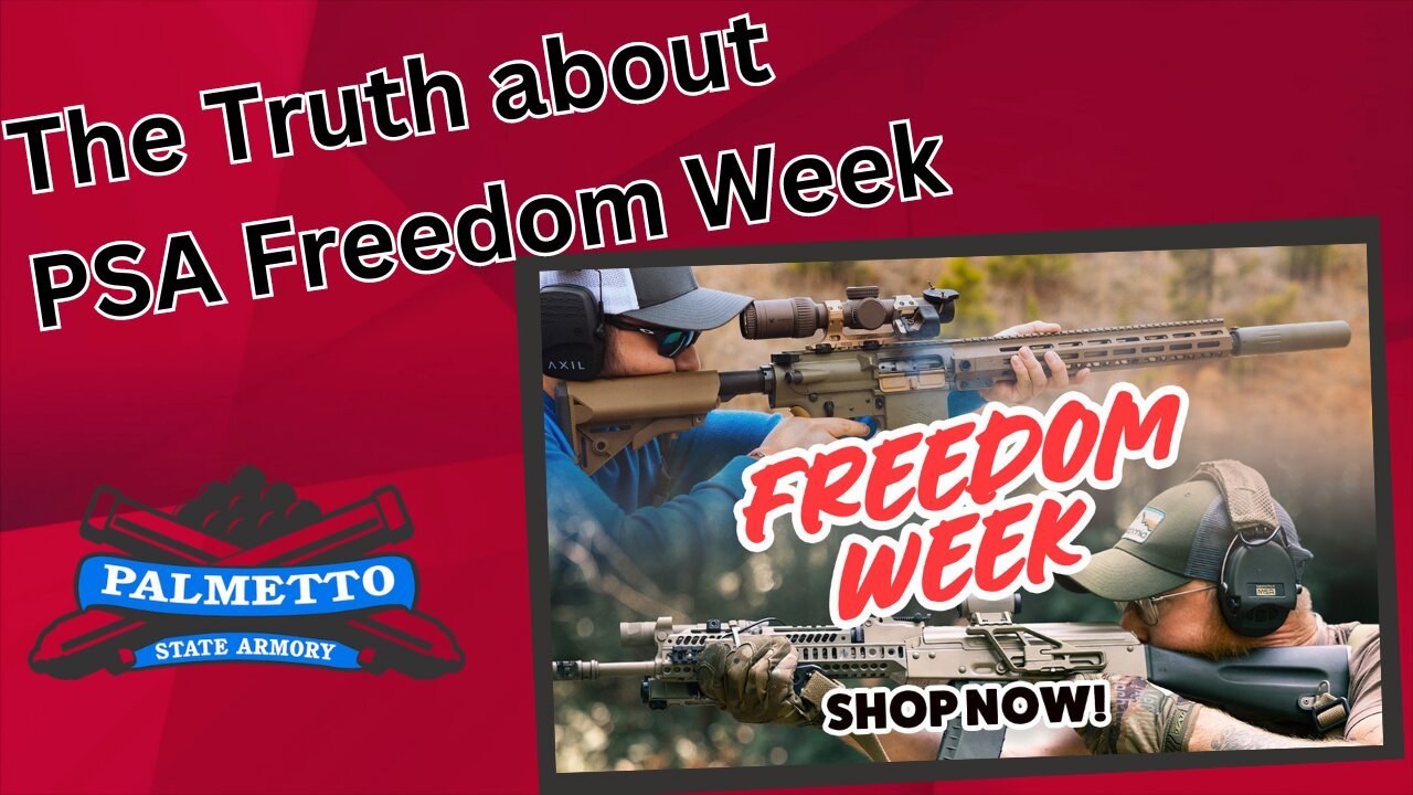 PSA Freedom Week!