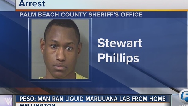 PBSO: Man ran liquid marijuana lab from home