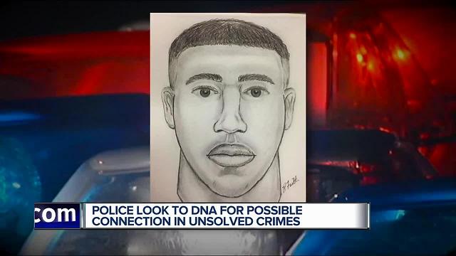 Police look for DNA for possible connection in unsolved crimes