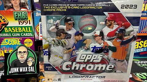 2023 Topps Chrome Baseball Logofractor Box