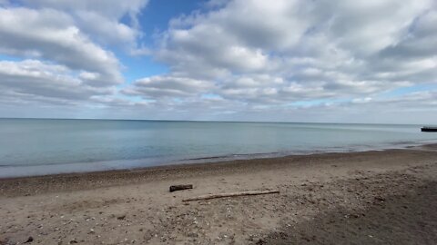 Beautiful Day at Lake Michigan