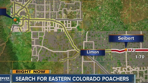 Search for eastern Colorado poachers