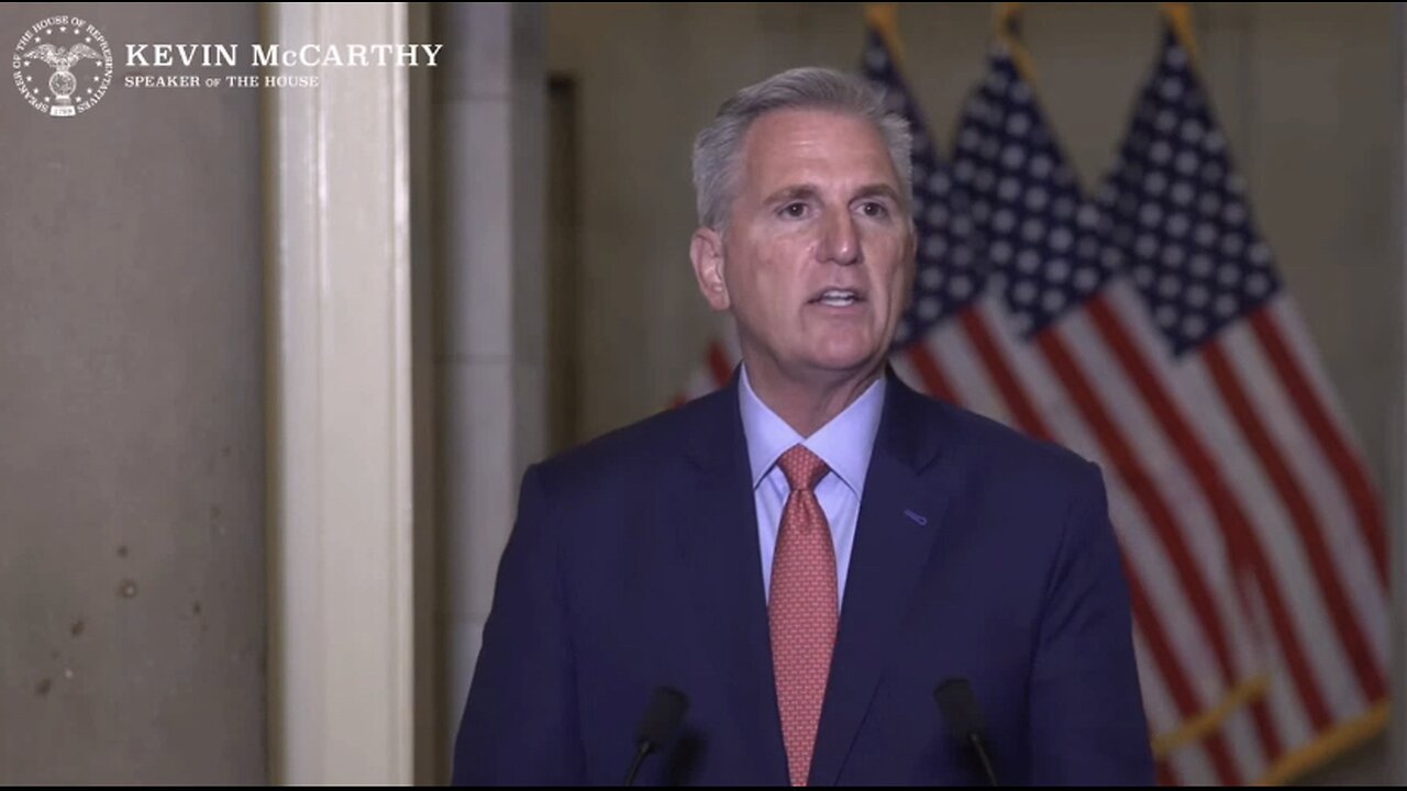 Kevin McCarthy opens an impeachment inquiry into Biden’s illegalities