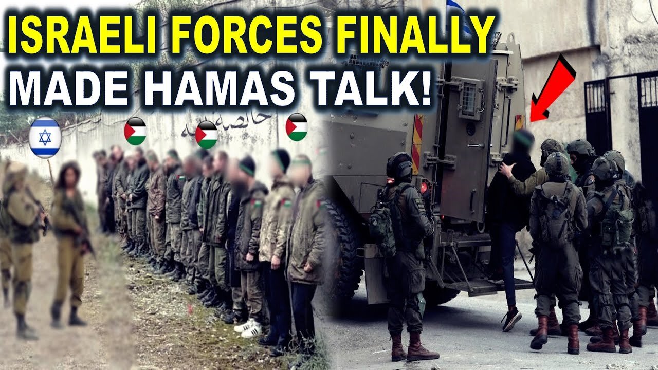 Dozens of Their Leaders Desperately Surrendered to Israeli Special Forces! Israel Made Them Talk!