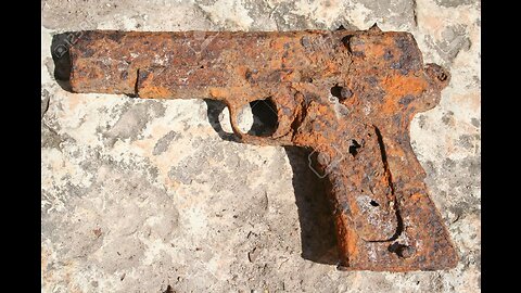 Gun Restoration - Rusted Pistol Restoration