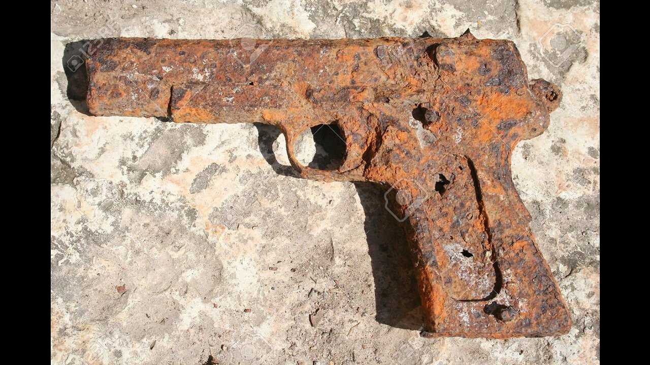 Gun Restoration - Rusted Pistol Restoration