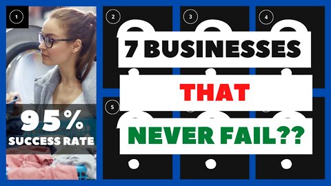 Businesses that Never Fail? 7 Businesses with Amazingly Low Failure Rates [Backed by Data]