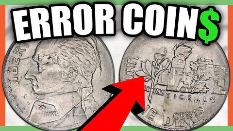 10 ERROR COINS WORTH BIG MONEY - RARE COINS TO LOOK FOR!!