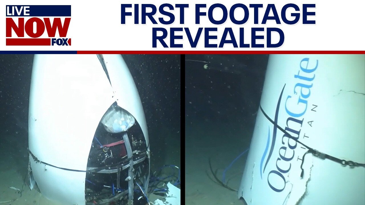 OceanGate implosion: First footage of Titan sub wreckage revealed | LiveNOW from FOX