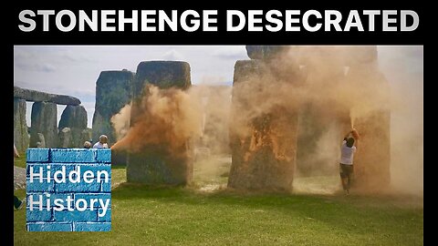 BREAKING NEWS: Stonehenge closed in horrific paint attack